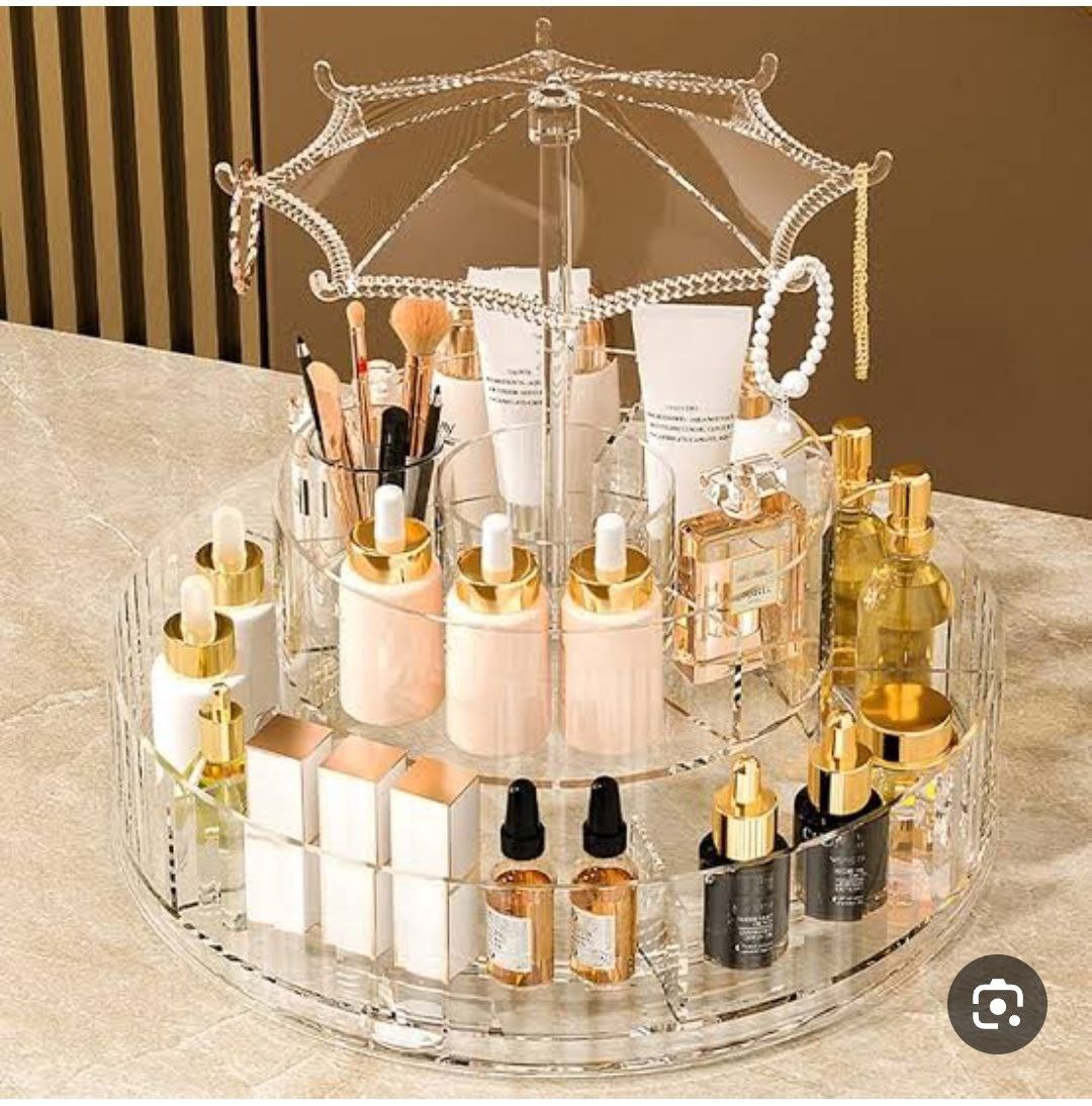 jiGzrthMCKABtFyj-3.jpg منظم ميكب دوار اكريليك شفاف - الصورة 1