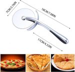 ⁦قطاعة بيتزا ستانلس ستيل لوكس من Top Choice⁩ - الصورة ⁦2⁩
